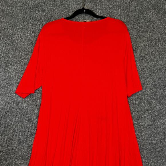 Old Navy Dress Womens 1X Plus Orange Tshirt Dress Bohemian Maxi‎ Plus Size - Picture 8 of 8